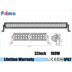China 32 180 Watt Cree LED Car Light Bar Flood / Combo / Spot Beam Angle supplier