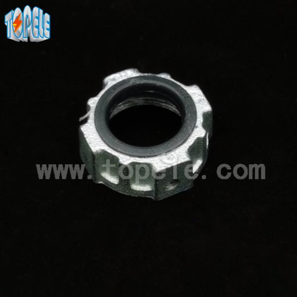 Zinc Die Cast Conduit Bushing / Malleable Iron Insulated Bushing For BS Conduit