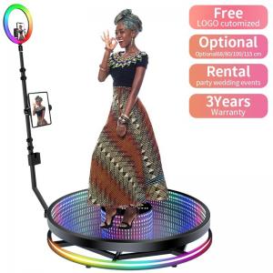 China Free Accessories Included Automatic 360° Overhead Photo Booth for iPad and Smartphone supplier