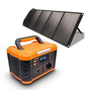 1000w Portable Generator Power Station 12KG With Solar Panel