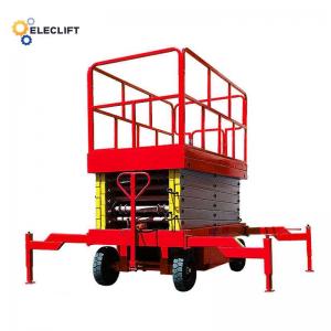 500kg-2000kg Load Capacity Mobile Scissor Lift Electric Platform Lift