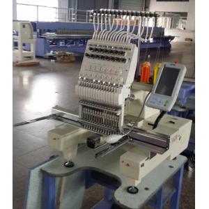China Intelligent 3D Cap Single Head Embroidery Machine , Multi Color Embroidery Machine  450 x 330mm supplier