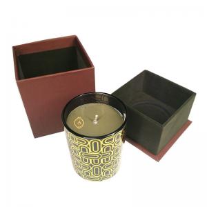 China Customizable Red Rigid Candle Box For One Single Wax Melts supplier