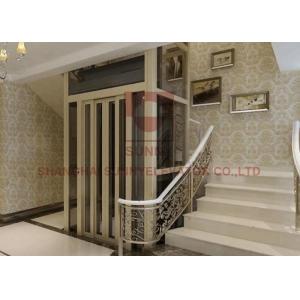 China Indoors Machine Small Home Elevator Lift Villa 400kg With Luxury Cabin supplier