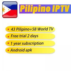 China Philippines iptv package gsky apk for worldwide Pinoy include world tv channels stable server supplier