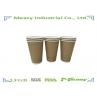 One Wall Hot Kraft Paper Cups For Coffee / Food Grade Paper Espresso Cups