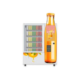 China OEM ODM Mini Mart Vending Machine Sandwich Salad Orange Apple Cranberry Fruit Fresh Juice Vending Machine With Elevator supplier