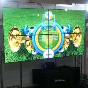 China Indoor Splicing LCD Monitors Wifi/3G/4G/USB Supported LCD Display Screen 3x3 Video Wall LCD Media Screen wholesale