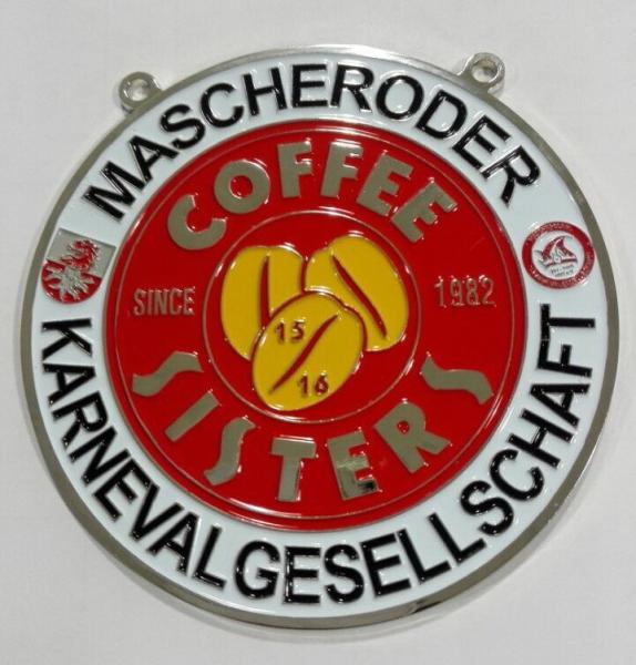 Sport pin , emablem badges Custom Badges  size be in 90mm  plating nickel with  soft enamel  , with 80cm cord .