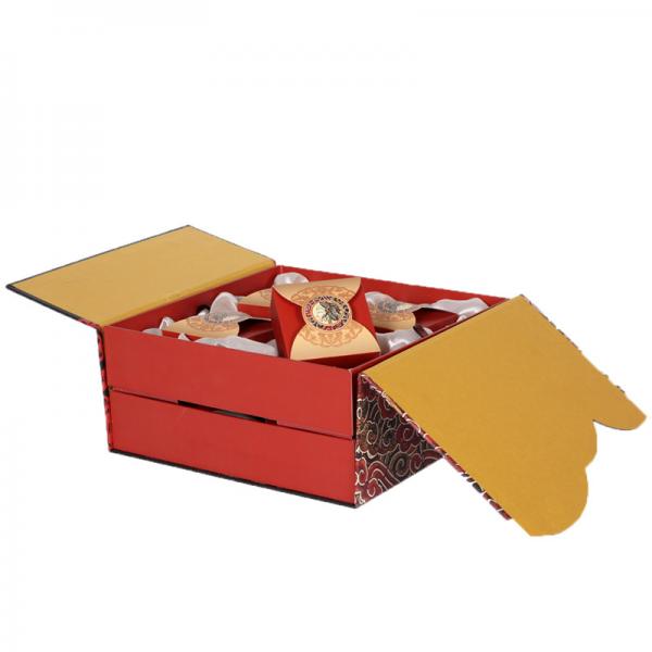 Recyclable Cardboard Food Boxes / Food Packaging Paper Box ODM Service