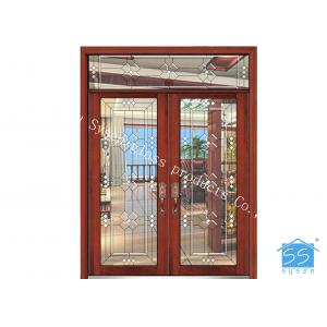 China Decorative Sliding Glass Door Privacy Sound Proof Rectangle Square Glass supplier