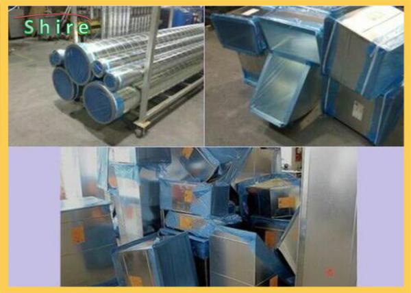 blue transparent Ductwork 1000m 500g/25mm Duct Protection Film