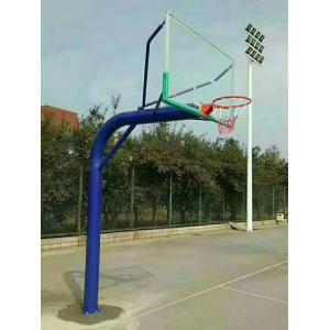 Waterproof Movable Basketball Stand , Anti Crack Portable Adjustable Basketball Hoop