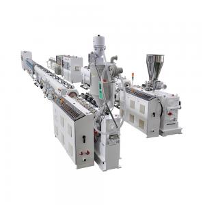 China High Speed PPR Pipe Extrusion Machine / Hot And Cold Water Production Machine supplier