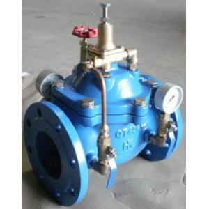 China Hydraulic Control Pressure Reducing Valves DN100 PN16 With Double Gauge supplier