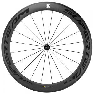 Customizable 45mm Carbon Fiber Road Bicycle Wheelset 700c 20 24h R13 Hub Carbon Wheels