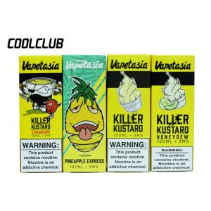 Food Grade E Cigar Juice Killer Kustard Strawberry Blackberry Pineapple Express 100ml 3mg