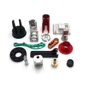 Micro Machining 5 Axis CNC Parts Color Anodized For Motorcycle