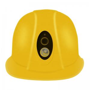 China 4G Safety Helmet With Camera Full HD 1080P Wifi GPS For Construction Industrial Mining supplier