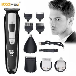 China Cordless Mens Nose Hair Trimmer Set Multifunctional 600mAH USB Rechargeable supplier