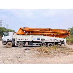 China Zoomlion 56m Small Concrete Pump Truck Truck Mounted Boom Pump Remanufactured supplier