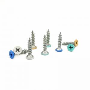 China DIN Stainless Steel Self Tapping Screws Countersunk Hexagonal Cross Mountain Wire For Lighting supplier