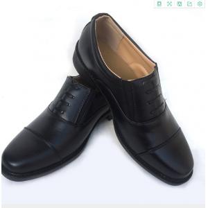 China OEM ODM Mens Formal Leather Slip On Dress Shoes Three Joint supplier