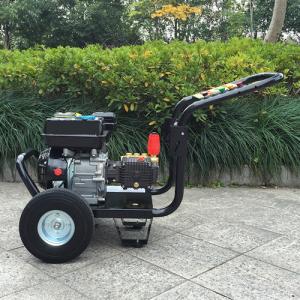 9hp 4 Stroke plunger pump gasoline high pressure washer / hot , cold water pressure washer