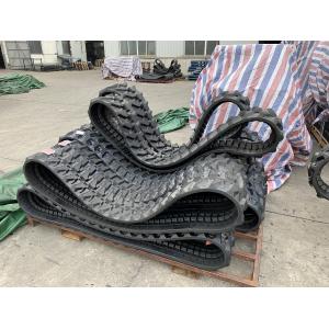 China Guideway Excavator Rubber Tracks Agricultural Machinery Rubber Crawler Block supplier
