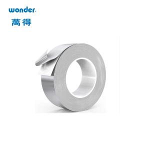 China Silver Adhesive Conductive Aluminum Tape 70m Lenth Packaging supplier