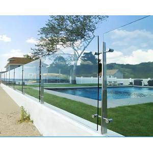 China Interior Clear Laminated Tempered  Glass Aluminum transparent Balustrade supplier