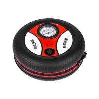 China Round Tire Shape Portable Car Tire Inflator with 250PSI Air Pressure and On/Off Switch on sale