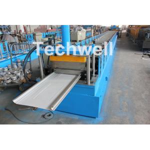 China PLC Control Cold Roll Forming Machine For Different Size Garage Door Panel wholesale