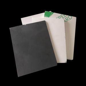 Anti UV 6mm 1/4"  Black Foamed Expanded PVC Sheet