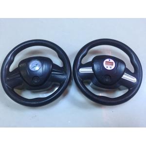 China DC12V Digital And Gauge Car Air Pump , Steering Wheel Shape Car Tyre Air Compressor supplier