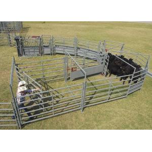 Durable Anti Rust Paint Heavy Duty Cattle Panel 6 Bars Portable 120g/M2 Zinc Coated