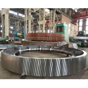China 16m CNC Hobbing Machine Cutting Spur Rotary Kiln Girth Gear And Mill Girth Gear supplier