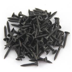 China Customized Support ODM Black Phosphate Bugle Head Drywall Screws for Gypsum Board supplier