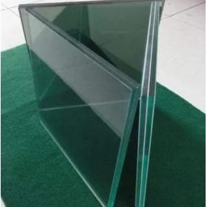Extra Clear Tempered Over Laminated Glass 6.38mm With Colorless Colored PVB Film