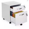 China Adjustable Rails 2 Drawers Locking Mobile File Cabinet Knock Down For Office wholesale