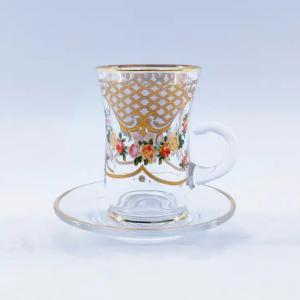 Traditional Espresso Turkish Tea Cups Saucer Arabic Tea Set Exquisite