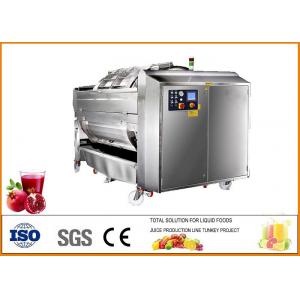 Coustom Pomegranate juice production line 3T / H ISO9001 Certificate
