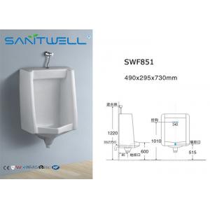 Sanitary Ware Ceramic Urinal 490*295*730 mm size , ceramic basin