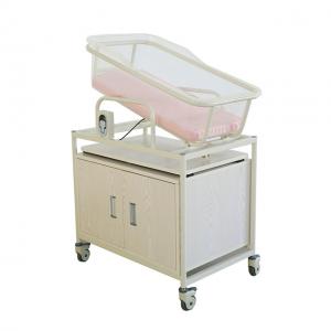China ABS Bassinest 810MM Newborn Baby Hospital Bed Hospital Baby Crib Cot With Cabinet supplier