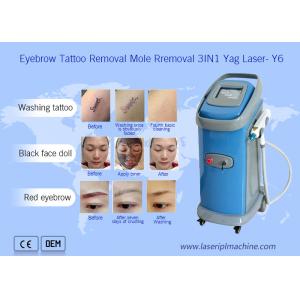 China 1064nm / 532nm Nd Yag Laser Tattoo Removal Machine Dermatology supplier