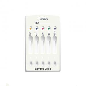 Medical IVD Rapid Diagnostic Fertility Test Kits HSV1 HSV2 Torch Screening 5 Panel