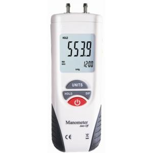 China Low Battery Display Industrial Electronic Digital Manometer For Petrochemicals supplier