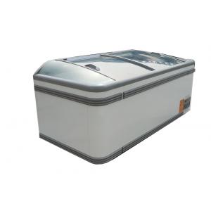 China Auto Defrost Supermarket Island Freezer With 110V Plug In supplier