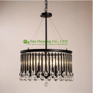 Crystal chandeliers pendant lights retro suspended ceiling lighting interior residential led candle light ceiling Lamp