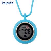 China Leisure Silicone Nurse Fob Watch Round Hanging Neck Electronic Movement on sale